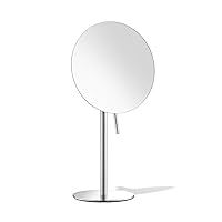 ZACK 40007 Original AVIO Cosmetic Mirror, Round high Gloss Enlargement Factor of 7 h. 15.2 in, ø 7.9 in, 7
