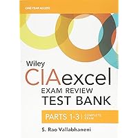 Wiley CIAexcel Exam Review 2018 Test Bank: Complete Set (Wiley CIA Exam Review Series) Wiley CIAexcel Exam Review 2018 Test Bank: Complete Set (Wiley CIA Exam Review Series) Paperback Printed Access Code