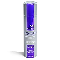 Mystic Tan Sunless Self Tanner Airbrush Spray Tan with Bronzer - Island-Kyssed, 6 Ounces