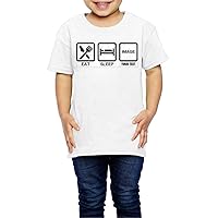 Custom Personalized Soft Cotton Unisex Toddler Children Kids Boys Girls Tee T-Shirt