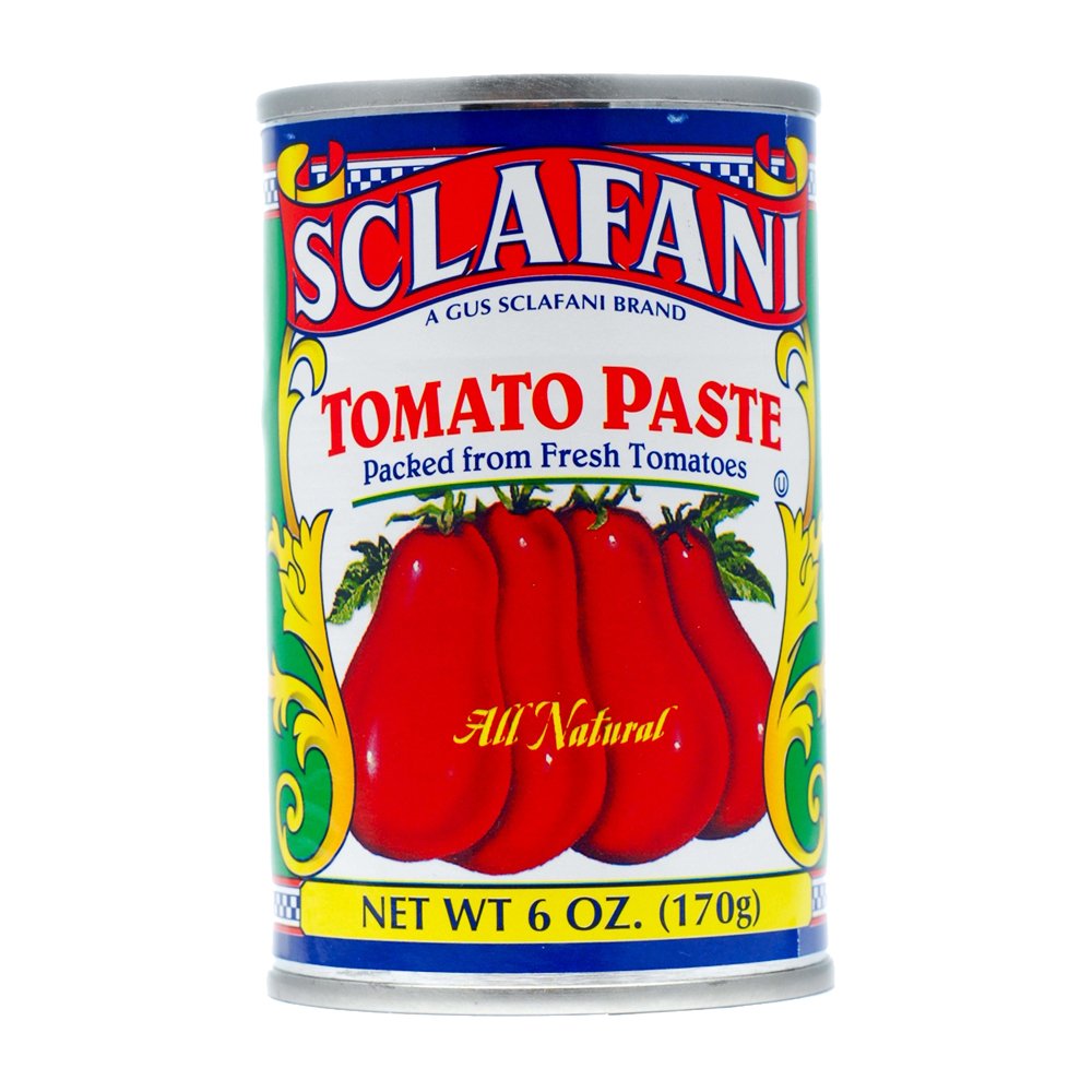 Gus Sclafani Fine Italian Imports Tomato Paste 6 oz nt wt ea (12 Pack)