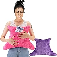 Hysterectomy Pillow with Pocket, Hysterectomy Recovery Abdominal Pillow, Post Surgery Pillow for Abdomen, C-Section Recovery Pillow, Mastectomy, Tummy Tuck, Hernia, Abdominal Surgery Must Haves