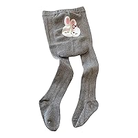 Toddler Girls Wrap Their Feet In Leggings And Wear Bunny Print Pantyhose For 0 To 8 Years Fall Kids Clothes Girl