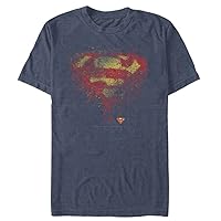 DC Comics Men's Big & Tall Splatter Superman T-Shirt