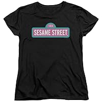 Ladies Sesame Street T-Shirt ALT Logo Shirt