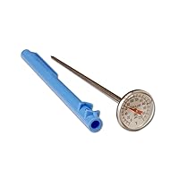 Taylor Standard Grade Thermometer (1-Inch Dial),Silver