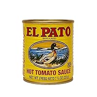 El Pato Hot Tomato Sauce, 7.75-Ounce (Pack of 24)