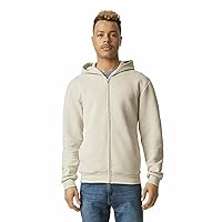 American Apparel Unisex ReFlex Fleece Full Zip Hoodie Sweatshirt, GRF497AA