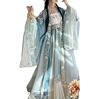 Hanfu embroidered dress retro improve Tang suit skirt suit