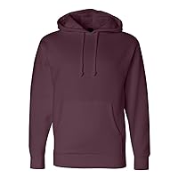 Independent Trading Co. mens Hooded Pullover Sweatshirt (IND4000) Maroon XL
