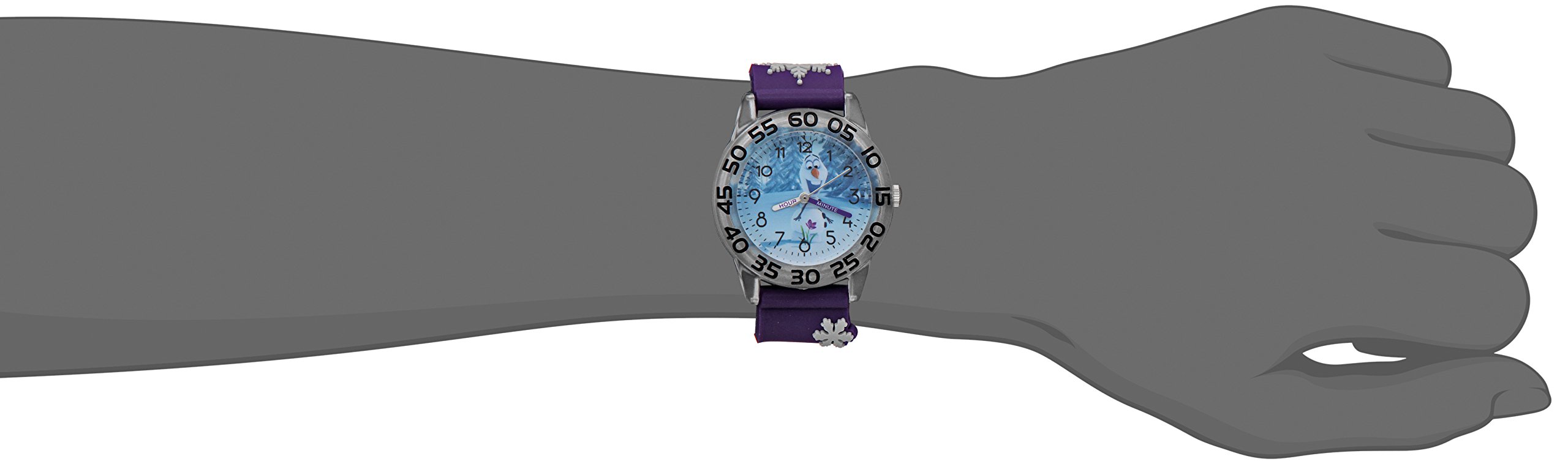 Disney Kids' W002032 Olaf Analog Display Analog Quartz Purple Watch