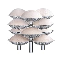 SSID5 Stainless Steel Idli Stand, 12, Silver