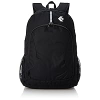 Converse Team Daypack Backpack, Water Repellent, Reflector Function, Capacity: 9.9 gal (37 L), Black