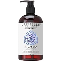 Organic Unscented Shampoo Herbal Magic | Hair Loss Prevention, Clarifying & Strengthening | Rosemary & Saw Palmetto | NO GMO, Sulfates, Gluten, Alcohol, Parabens, Phthalates | Hypoallergenic