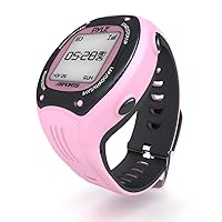 Pyle Extreme GPS Sports Watch Workout Trainer - ANT+ Heart Rate Monitor Compatible - For Tracking Running, Biking, Hiking Outdoors - Export Data to Map my Run and Strava - Displays Pace, Speed and Distance