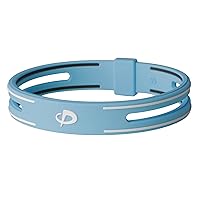 Phiten S-PRO Titanium Bracelet - Waterproof Sport Silicone Bracelet
