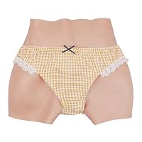 Men Crossdresser Panties & Silicone Enhancer Hip Briefs -CP60- For Transgender Feminine Gay Shemale 1G 2G