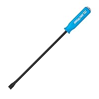 CHANNELLOCK 5/8 x 12-inch Professional Pry Bar, 17-inch Overall Length, Made in USA, Molded 4-Sided Textured Grip