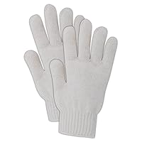 MAGID KnitMaster T93 Cotton/Polyester Glove, Knit Wrist Cuff, 8.5