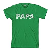 Threadrock Men's Papa Typography T-Shirt