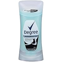 Degree Women Ultra Clear Anti-Perspirant & Deodorant, Pure Clean 2.6 oz (Pack of 5)