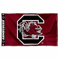College Flags & Banners Co. South Carolina Gamecocks Printed Header 3x5 Foot Banner Flag