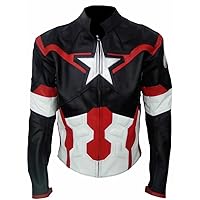 Men’s Motorcycel Captain Age of Ultron Leather Jacket