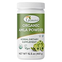 Organic Amla Powder 15.5 Ounce - USDA Organic, Batch Tested, Rich in ORAC value