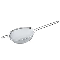 Chef Craft Select Mesh Strainer, 6.5 inch diameter, Stainless Steel
