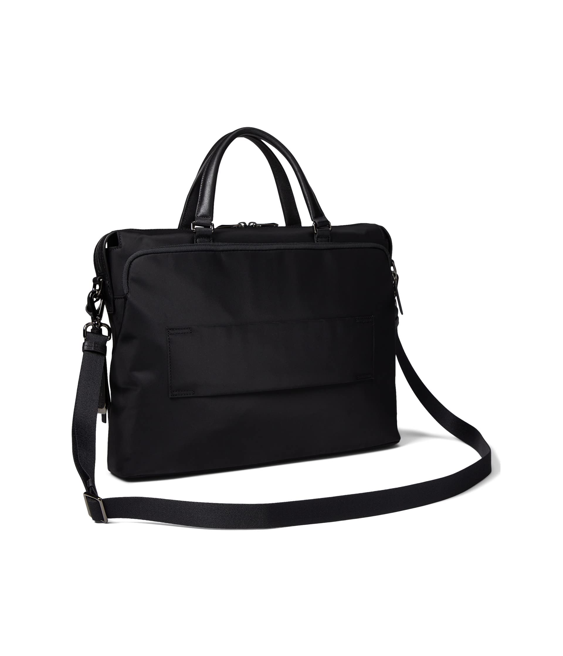 TUMI Voyageur Kendallville Brief - Briefcase Bag for Women & Men - Laptop Carrying Bag - Black & Gunmetal Hardware