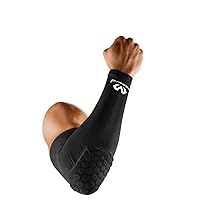 McDavid Elbow and Arm Compression Sleeve with HEX padding. For Basketball, Football, Baseball and more.