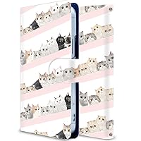 Samsung Galaxy S9 SC-02K Case, Notebook Type, SC-02K, Stand Function, Card Holder, Cat Series 4 SC02K-Y02-CR4