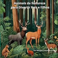 Brincando de Pintar: Animais da Natureza para Divertir Pais e Filhos (Portuguese Edition)