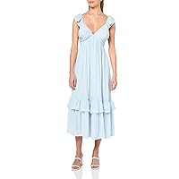 Ramy Brook Women's Nelly Ruffled Midi Dress