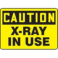 Accuform MRAD642VS Adhesive Vinyl Safety Sign, Legend 