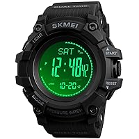 Men's Outdoor Sports Wrist Watch Pedometer Calories Digital Altimeter Barometer Compass Thermometer Weather