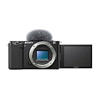 Sony Alpha ZV-E10 - APS-C Interchangeable Lens Mirrorless Vlog Camera - Black Sony Alpha ZV-E10 - APS-C Interchangeable Lens Mirrorless Vlog Camera - Black