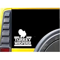 Turkey Whisperer Sticker J857 6 inch Turkey Hunting Decal