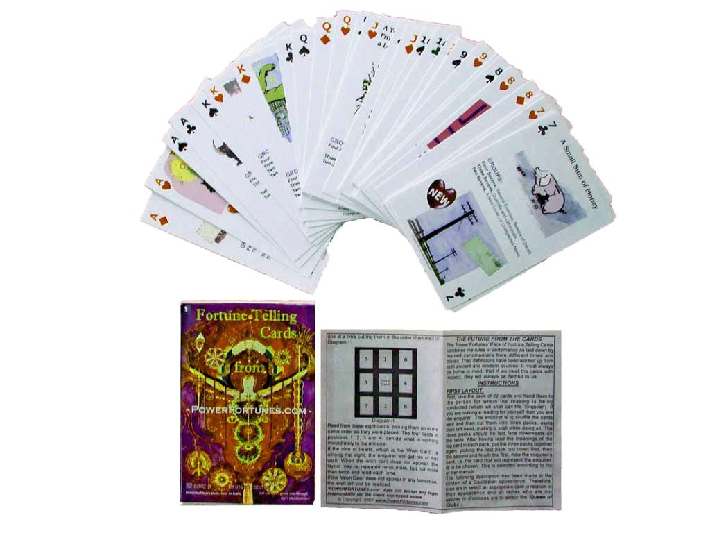 PowerFortunes Fortune Telling Cards