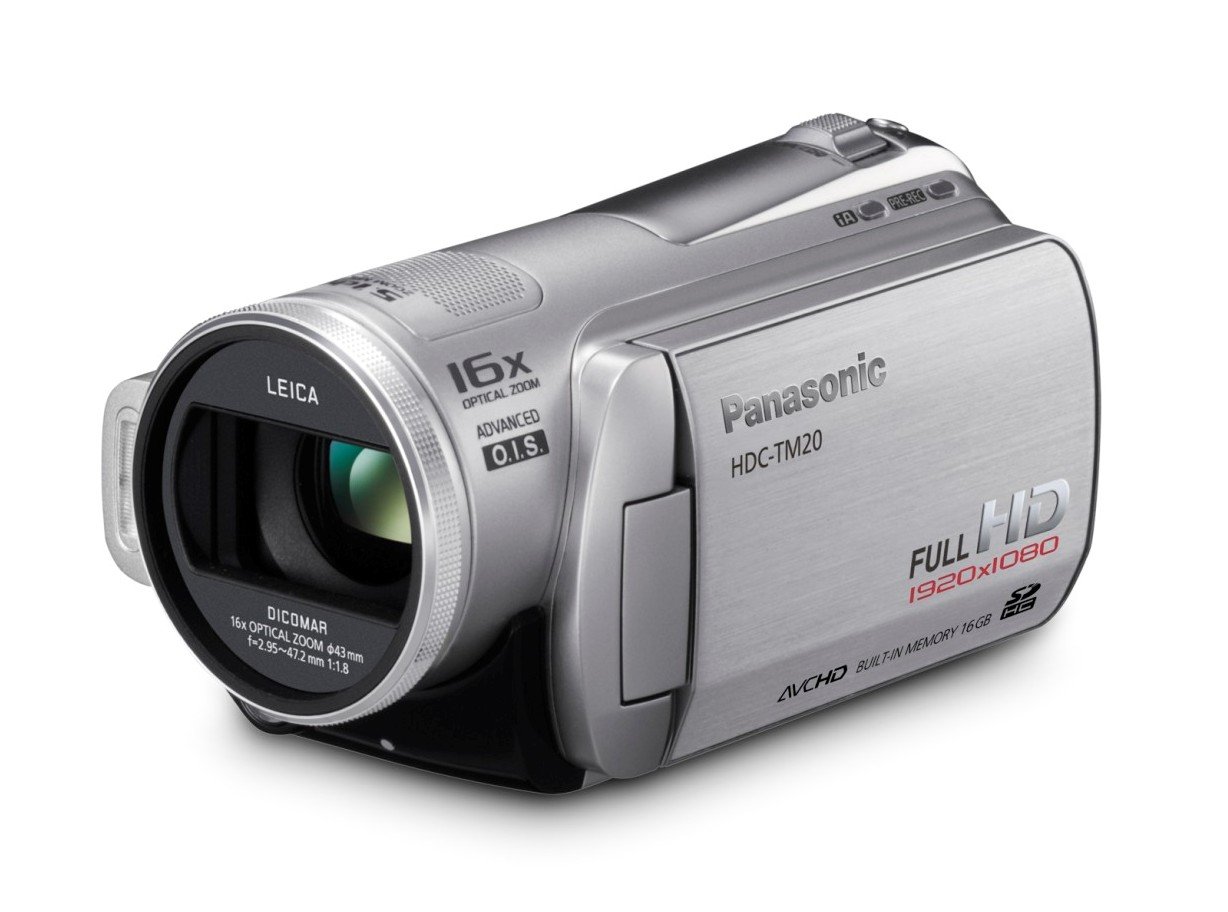 Panasonic HDC-TM20 SD & HDD Camcorder (Silver)