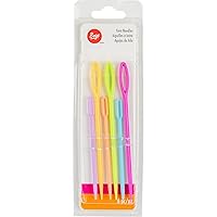 Boye 42-40036 Plastic Yarn Needles for Crocheting and Sewing, Multicolor, 6pcs