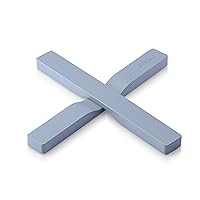 2 Magnetic Trivets | Silicone-Coated Nylon with Built-in Magnets | Dishwasher-Safe | Placed Either Crossways or Divided in 2 | Danish Design, Functionality & Quality | Blue Sky