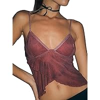 Camisole for Women Y2K Crop Top Sexy Spaghetti Strap Sleeveless Cami Top Halter Top Backless Sexy Summer Tops for Women