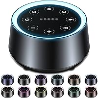 Sleep Sound Machine White Noise Machines with 30 Soothing Sounds 12 Adjustable Night Light 10 Adjustment Brightness 36 Levels of Volume 5 Timers and Memory Function Home Travel Office …
