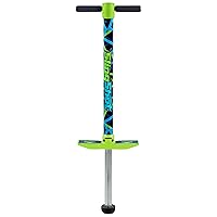 Vurtego Slingshot Pogo Stick – Patented Air-Powered Adjustable Spring for Controlled Jumps Over 5ft, Pogo Stick for Kids Age 5 and up, and Adults, Outdoor Toys, 40 to 180lbs, Durable, Lightweight