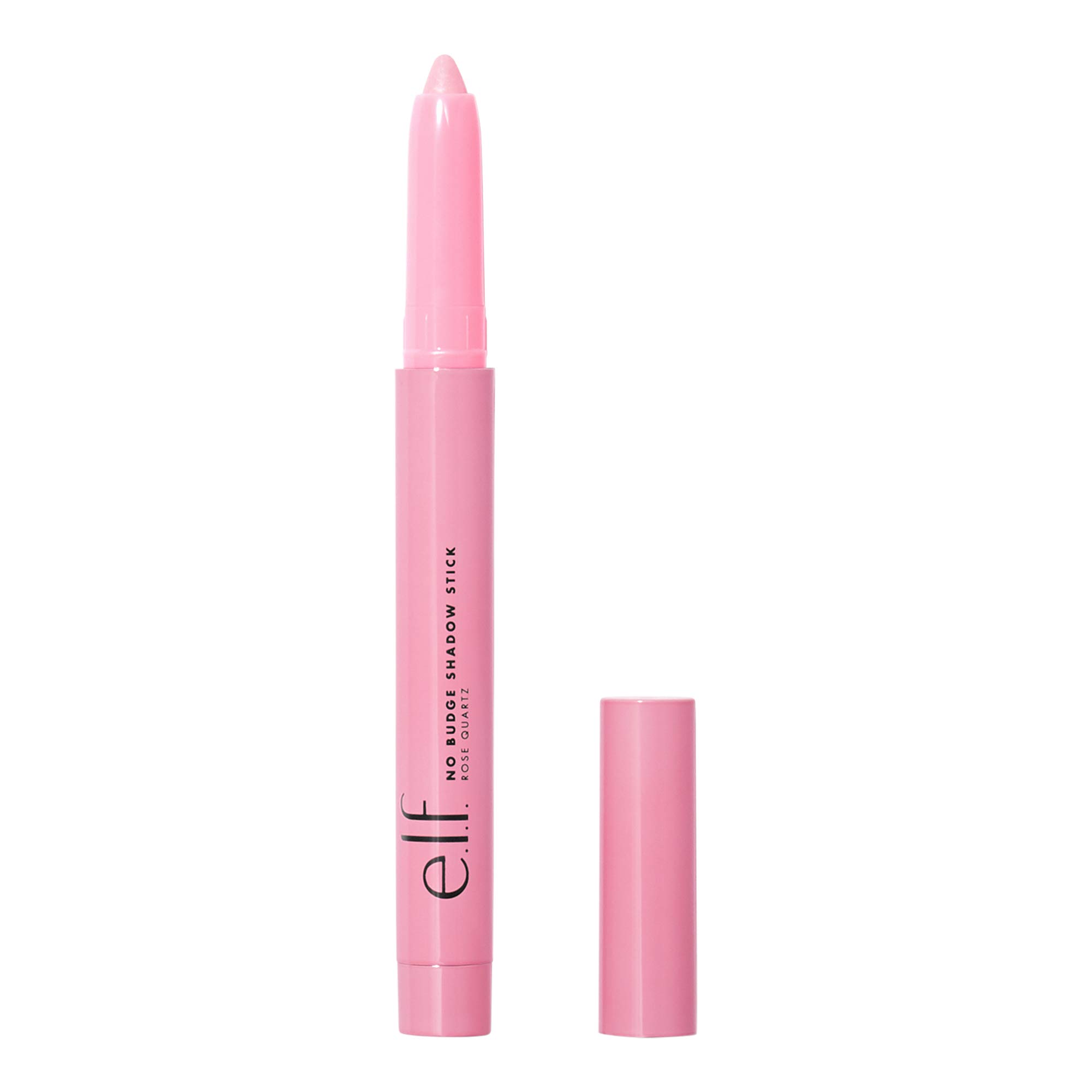 e.l.f. Cosmetics No Budge Shadow Stick, Longwear, Smudge-Proof Metallic Eyeshadow, Rose Quartz, 0.056 Oz (1.6g)