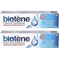 Gentle Formula Fluoride Toothpaste, Fresh Mint 4.3 oz (Pack of 2)