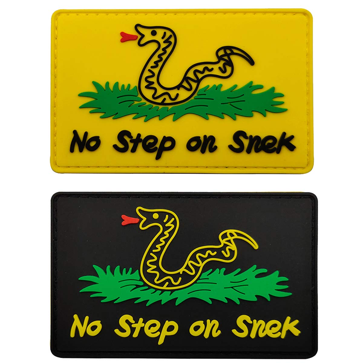 Mua No Step On Snek Military Morale PVC Patch, Tactical Emblem