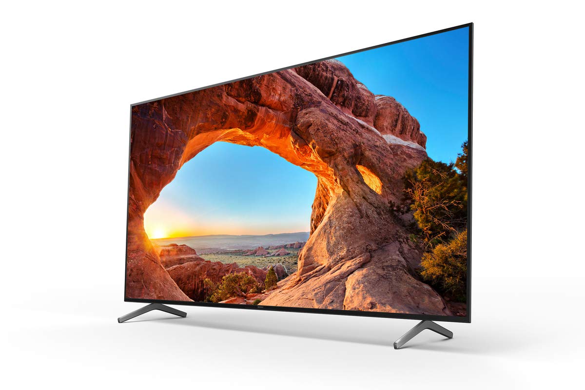 Sony X85J 85 Inch TV: 4K Ultra HD LED Smart Google TV with Native 120HZ Refresh Rate, Dolby Vision HDR, and Alexa Compatibility KD85X85J- 2021 Model , Black