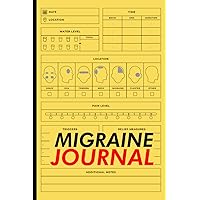 Migraine Journal: A Comprehensive Guide to Preventing and Treating Migraines, Chronic Headache Tracker Log Book for Tracking Food